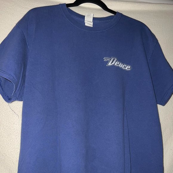 Ford 'The Deuce' Graphic T-Shirt Hot Rods Tee Car Design Gildan Blue Size Large - Picture 4 of 7